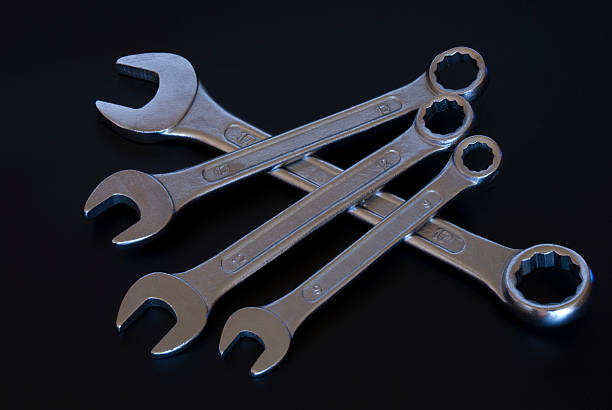 Wrench stock photo