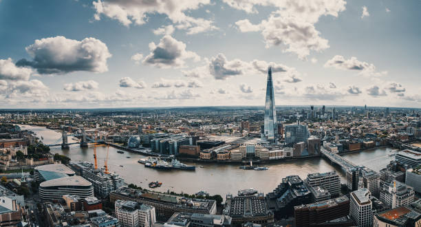 istock Aerial view of London 914041474