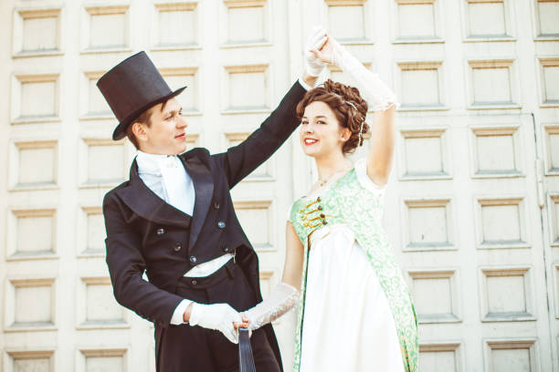 istock couple in ballroom costumes 914042240