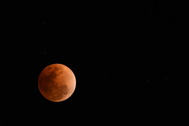 istock Lunar Eclipse on 31 JANUARY 2018 in Chiang Mai, Thailand. 914053600