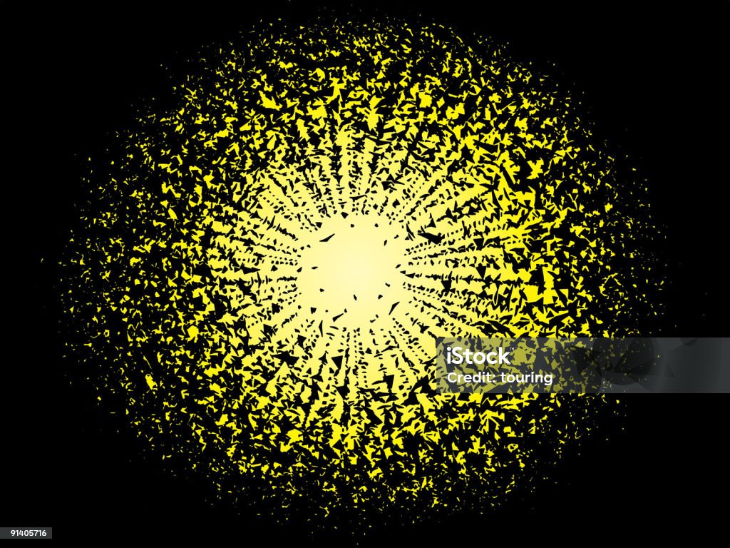 Blast - Стоковые иллюстрации Абстрактный роялти-фри