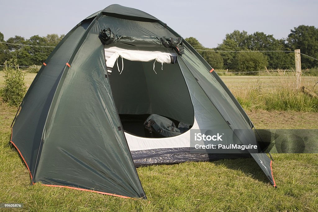 Tent  Open Stock Photo