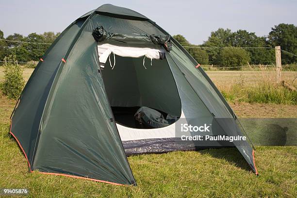 Tent Stock Photo - Download Image Now - Open, Rural Scene, Tent