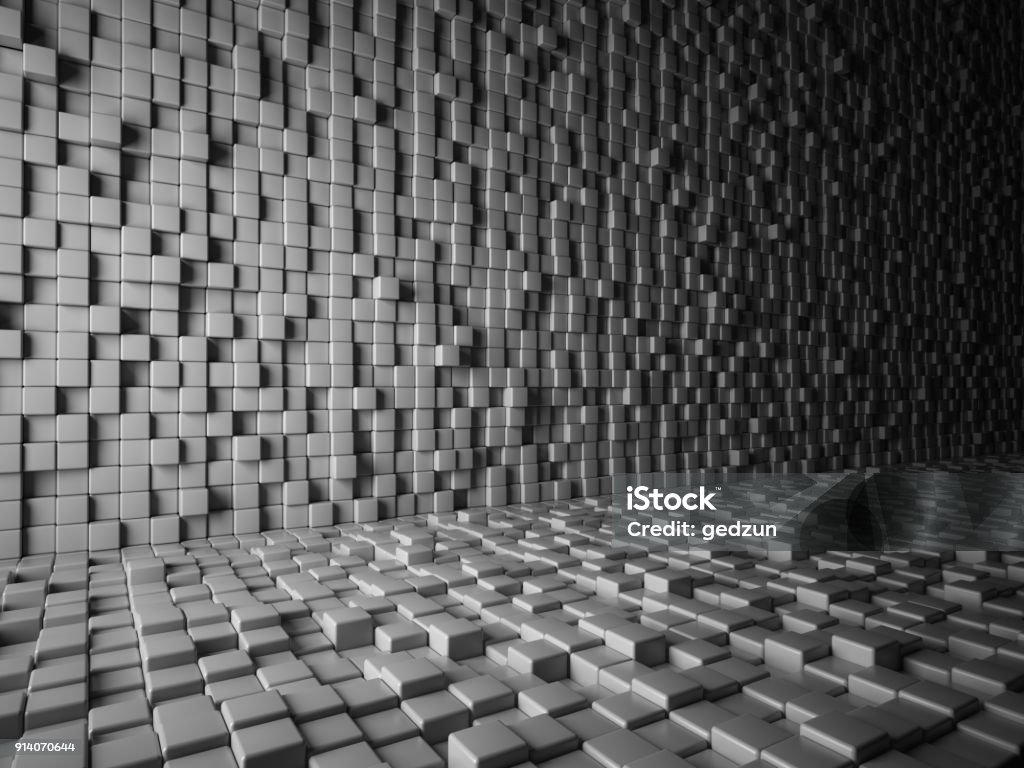 Cubes Grey Blocks Abstract Gray Cube Blocks Wall Background Stock Photo - Download Image ...