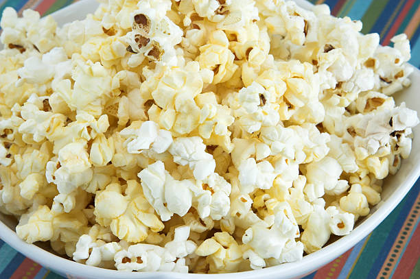 istock Closeup bowl of popcorn 91407659