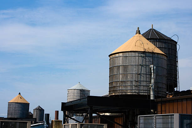 istock Urban Water Towers 91408590