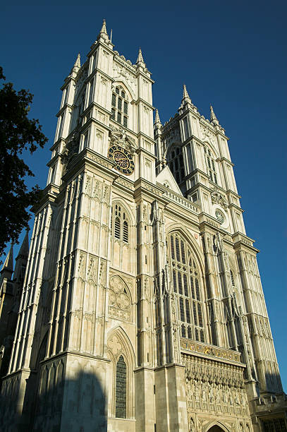 westminster abbey - city of westminster abbey london england edward the confessor stock-fotos und bilder