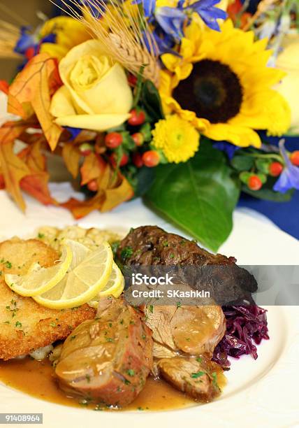 Deutsches Fest Stockfoto und mehr Bilder von Blume - Blume, Blumenbouqet, Café