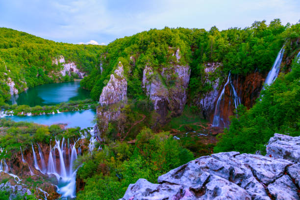istock Waterfalls in Plitvice National Park 914110248