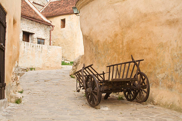 istock Narrow street in the castle 91411429