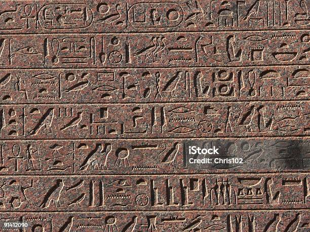 Egyptian Hieroglyphs - zdjęcia stockowe i więcej obrazów Czapla - Czapla, Starożytny, Symbol