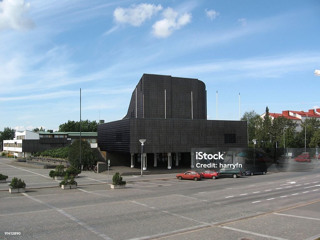 Rathaus von Alvar Aalto - Lizenzfrei Architektur Stock-Foto