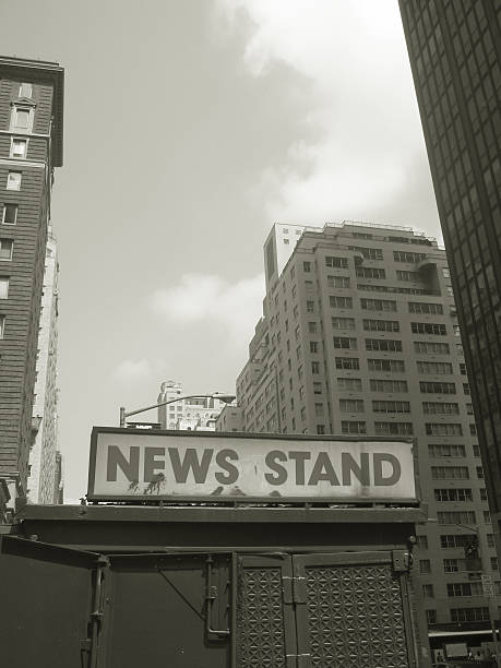 istock nyc news stand and buildings 91413920