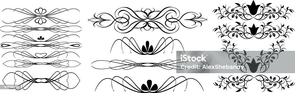 Vector  Interior Decor stock illustration