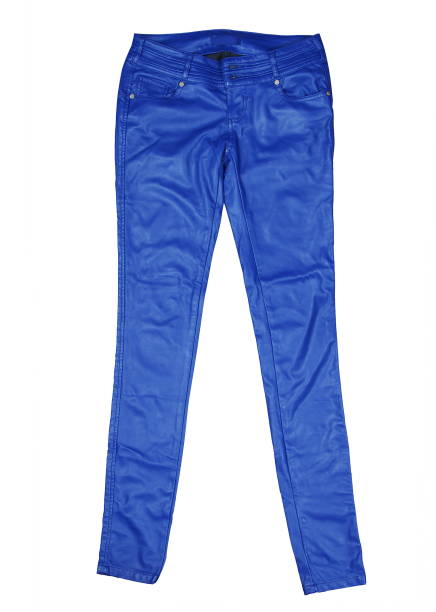 istock Casual trousers on the white 914144858