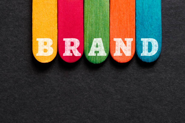 Brand Word on Wood Block