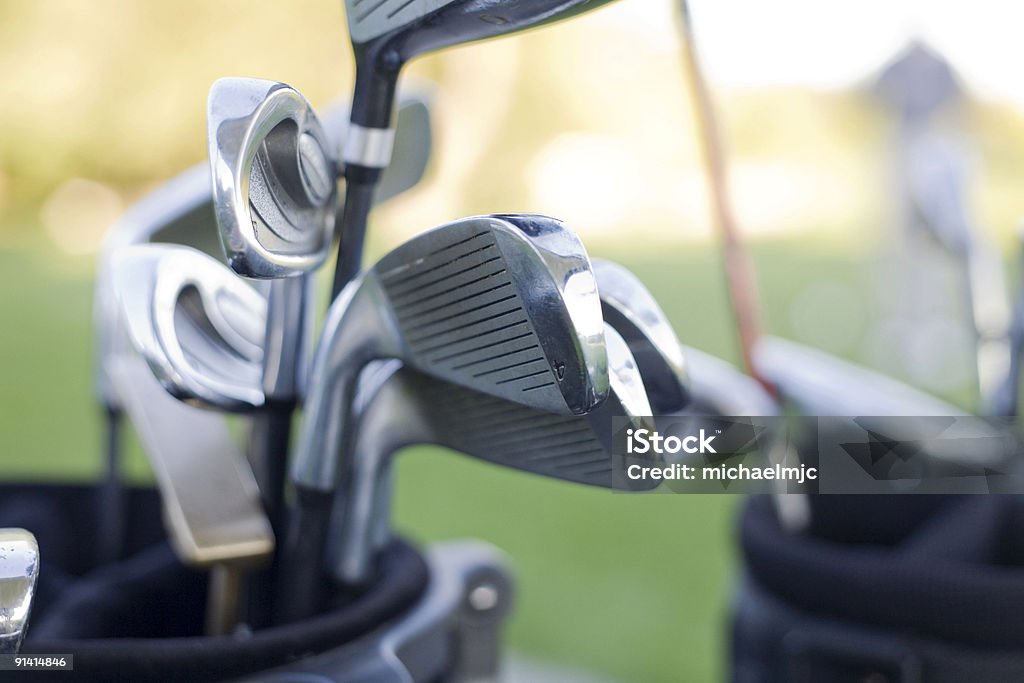 Mazze da Golf - Foto stock royalty-free di Mazza da golf