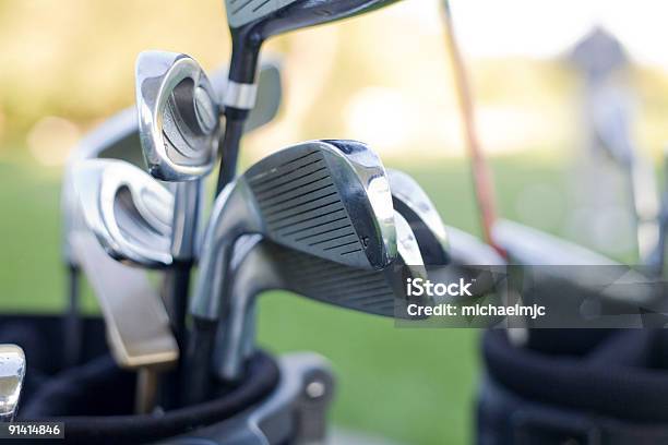 Mazze Da Golf - Fotografie stock e altre immagini di Mazza da golf - Mazza da golf, Sacca da golf, Vicino