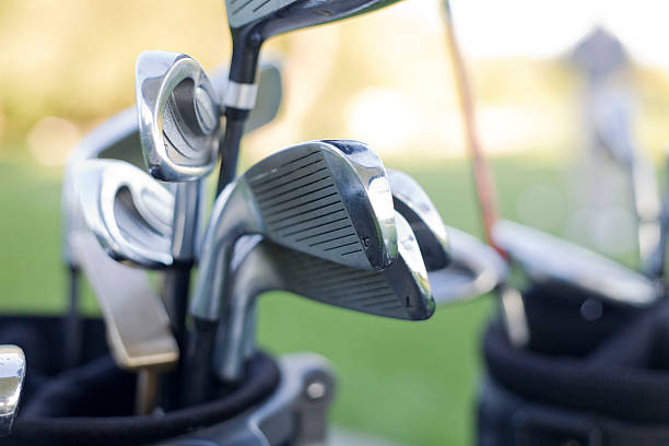 Golf Clubs stock photo