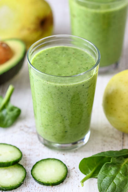 istock Green Spinach, Cucumber and Avocado Smoothie 914148478