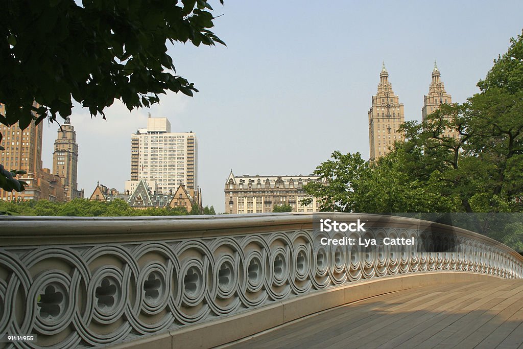 Ponte Arco Central Park de Nova York - Foto de stock de Central Park - Manhattan royalty-free