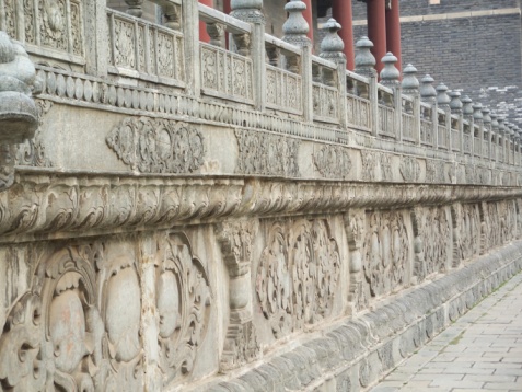 An ancient Chinese legal stone carving, located on the wall of Dongpo Red Cliff, Hubei, China.