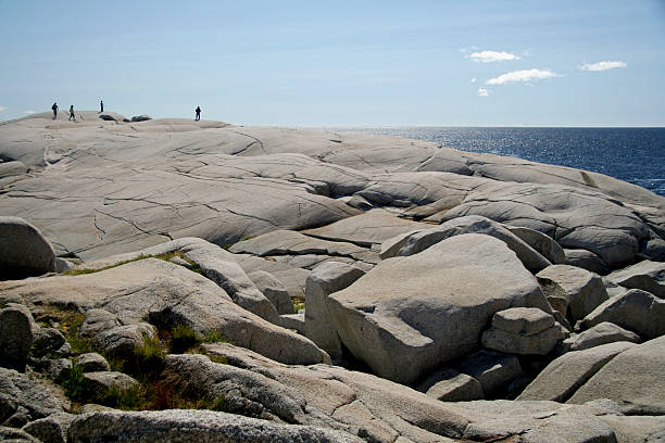 View from Peggy's Cove stock photo