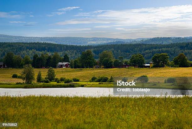 Foto de Bela Paisagem De Verão e mais fotos de stock de Antigo - Antigo, Azul, Beleza natural - Natureza