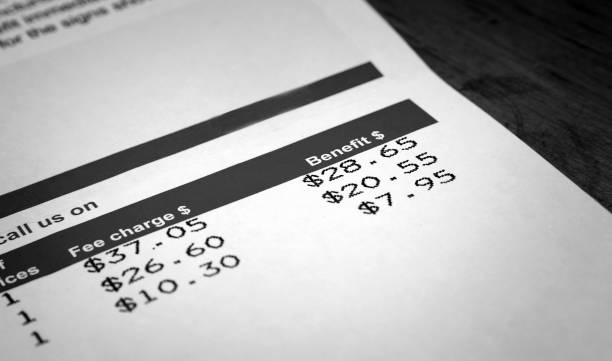 istock Medical insurance bill and the invoice 914158730
