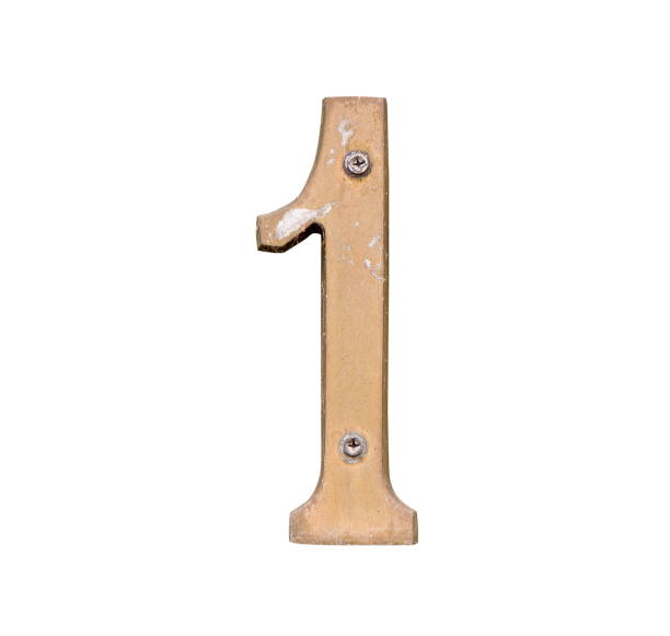 istock Old house number sign 914158778