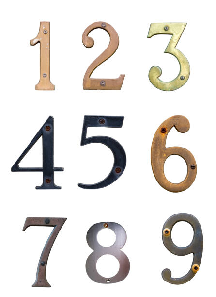 Old house number signs