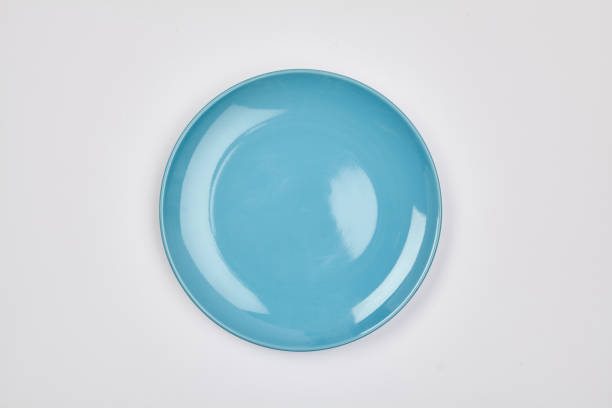istock Plate. Colour. View from above. Isolated. For your design. 914161754