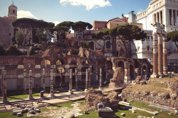 istock The ruins of ancient Rome.Italy 914162294