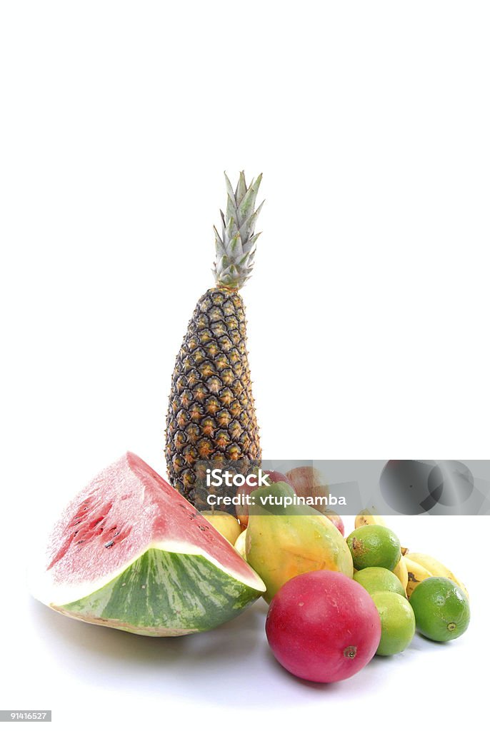 Органические фрукты - Стоковые фото Ананас роялти-фри