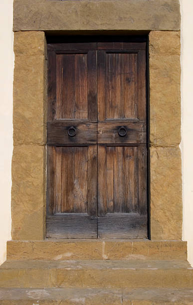 Antiga Porta de Entrada - fotografia de stock