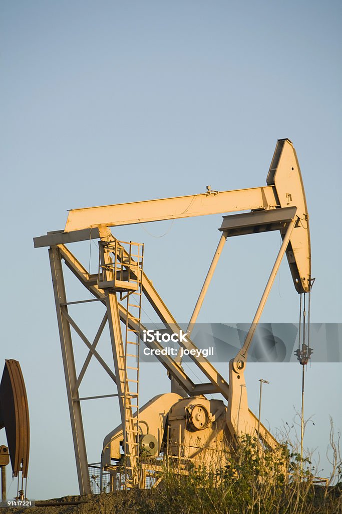 4 pumpjack - Foto de stock de Aire libre libre de derechos