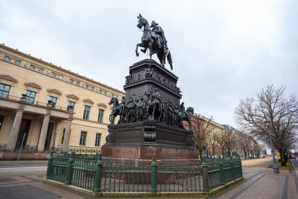 istock Equestrian Statue Frederick the Great in Berlin Germany 914172288