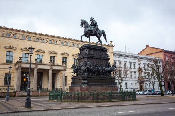 istock Equestrian Statue Frederick the Great in Berlin Germany 914172444