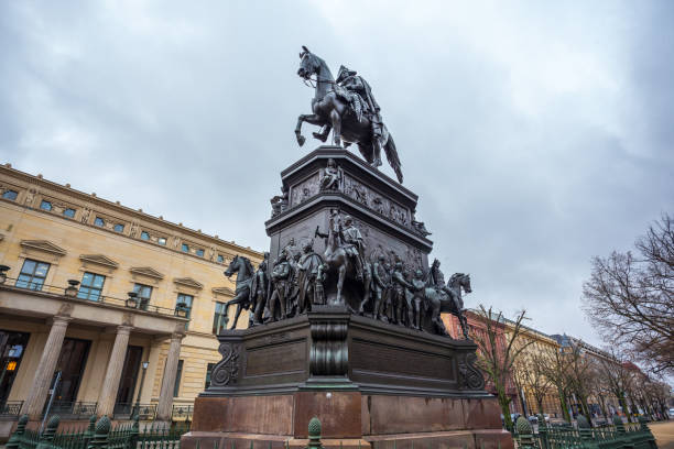 istock Equestrian Statue Frederick the Great in Berlin Germany 914172572