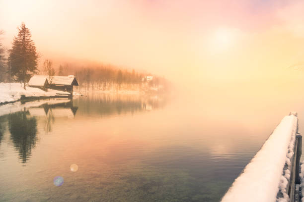 istock Winter time in lake Bohinj-Slovenia 914176422