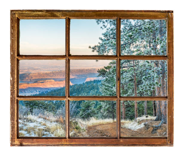 istock Colorado foothills in winter scenery 914179776