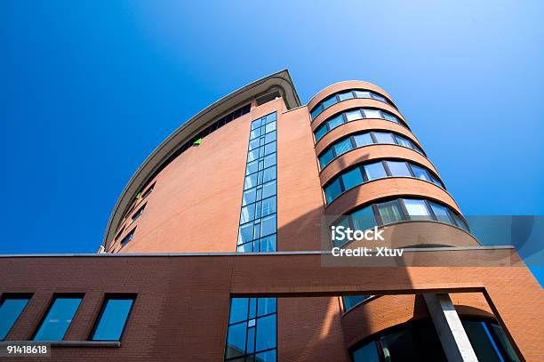 Corporate Building Complex Stock Photo - Download Image Now - Angle, Apartment, Backgrounds