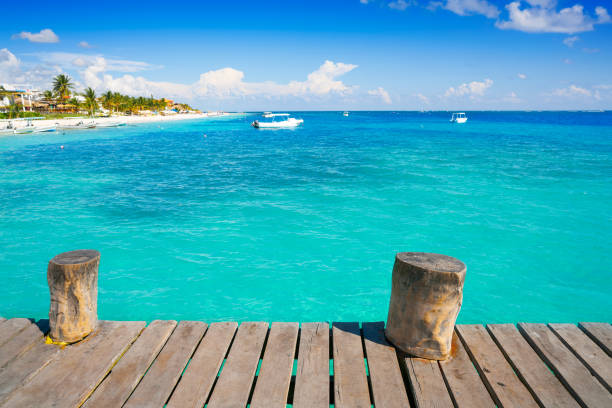 istock Puerto Morelos beach in Mayan Riviera 914186562