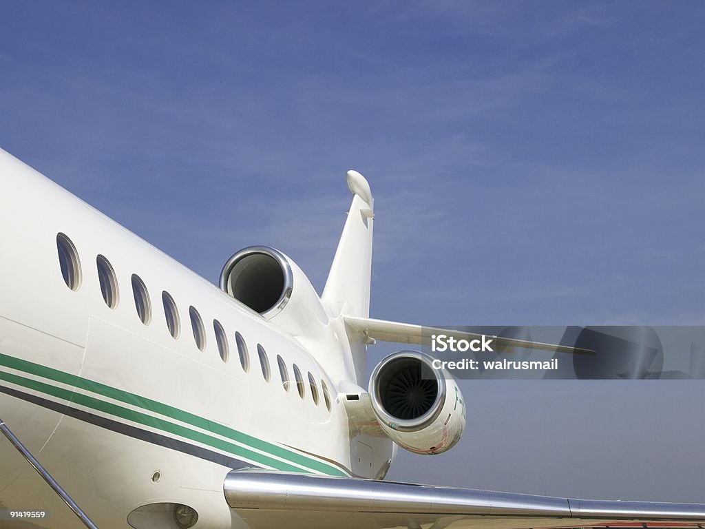 O pequeno avião para Negócios - Royalty-free Rebite - Ferramenta de Trabalho Foto de stock