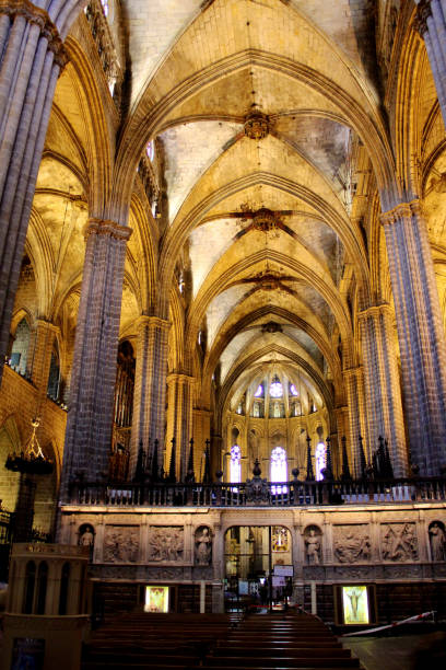 istock Basilica church in Barcelona Spain 914199146