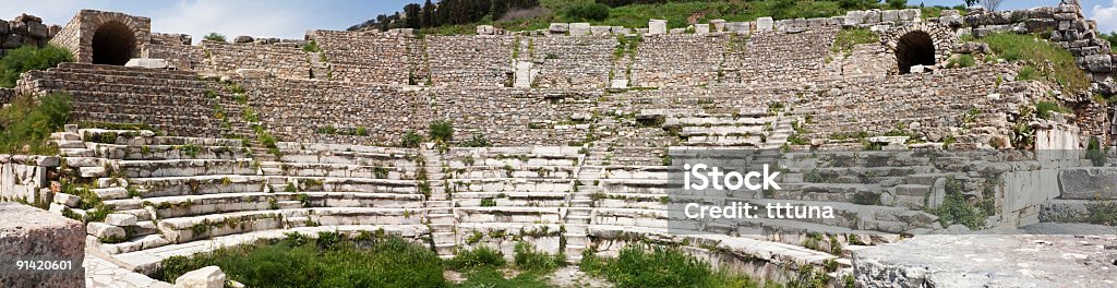 Éfeso teatro antiguo izmir, el turismo de destinos de viaje - Foto de stock de Acontecimientos en las noticias libre de derechos