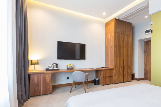 istock Interior of a hotel apartment 914210826