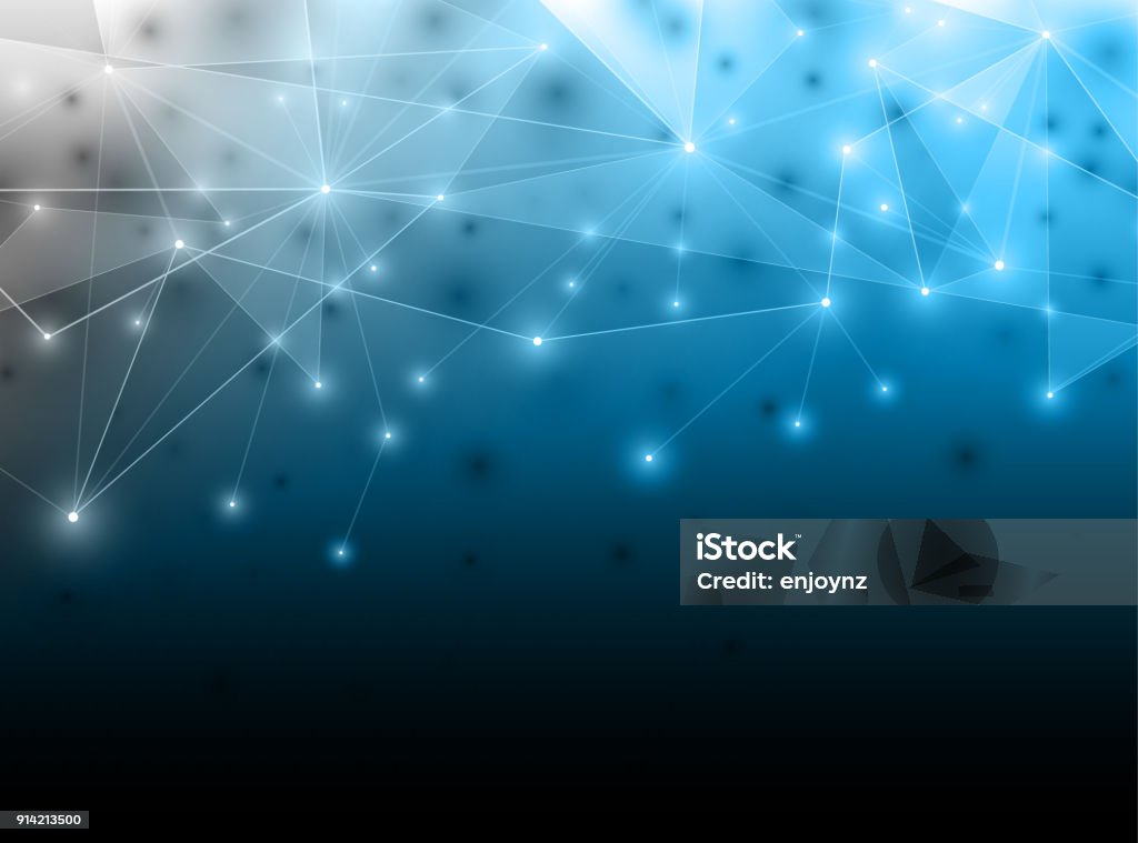 Subtle Background Network Image Abstract Network Background Stock Illustration - Download Image Now ...