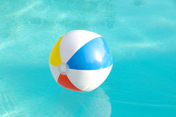 istock Beach ball In The Pool 91422789