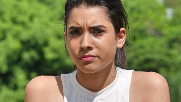 istock Unemotional Young Girl 914242168